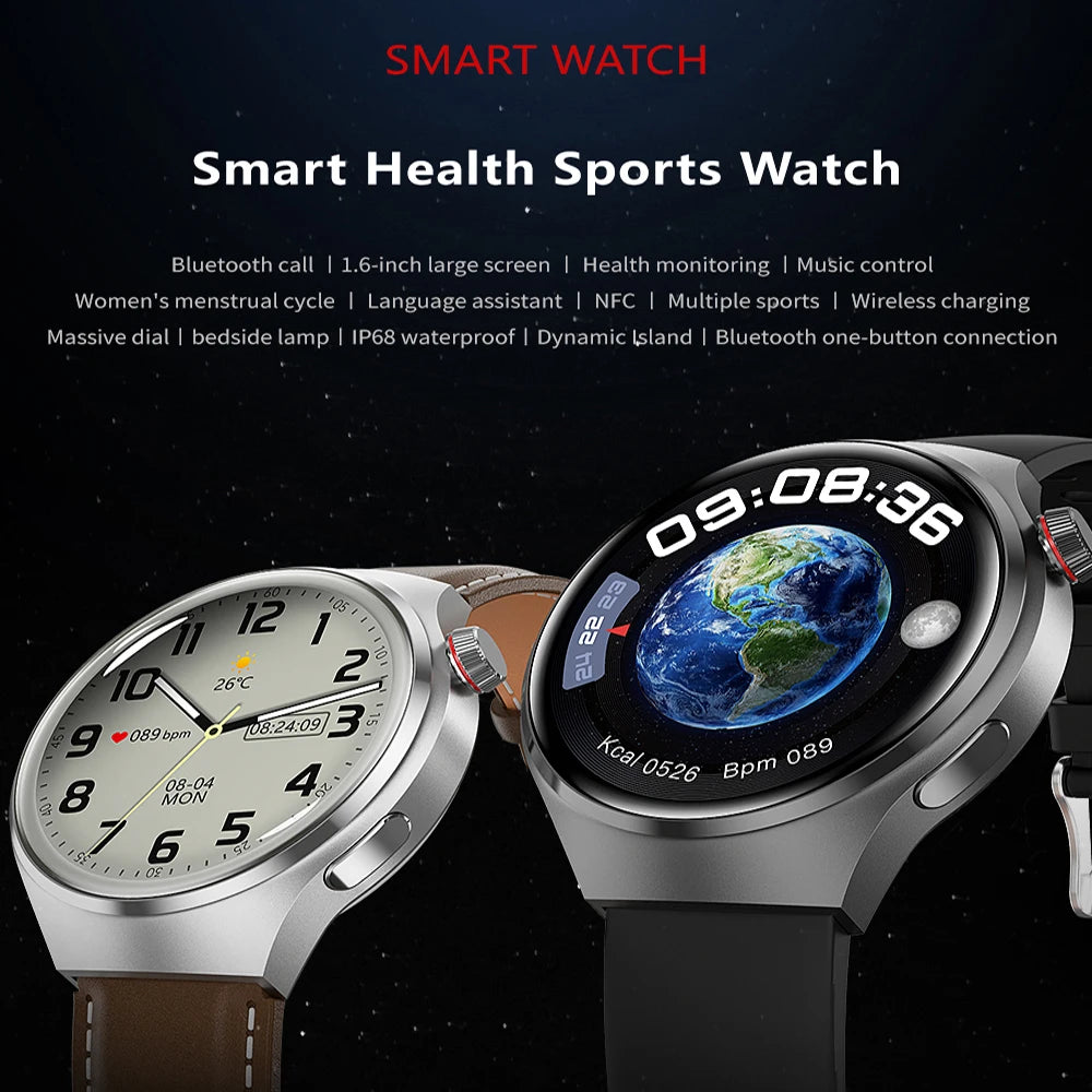 2024 New For GT4 Pro Smart Watch Men